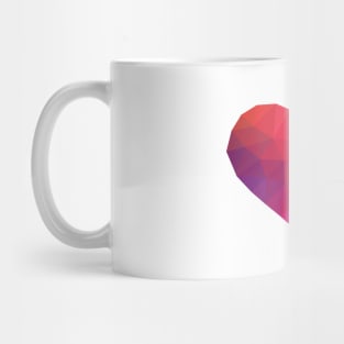 Multicolored Heart Mug